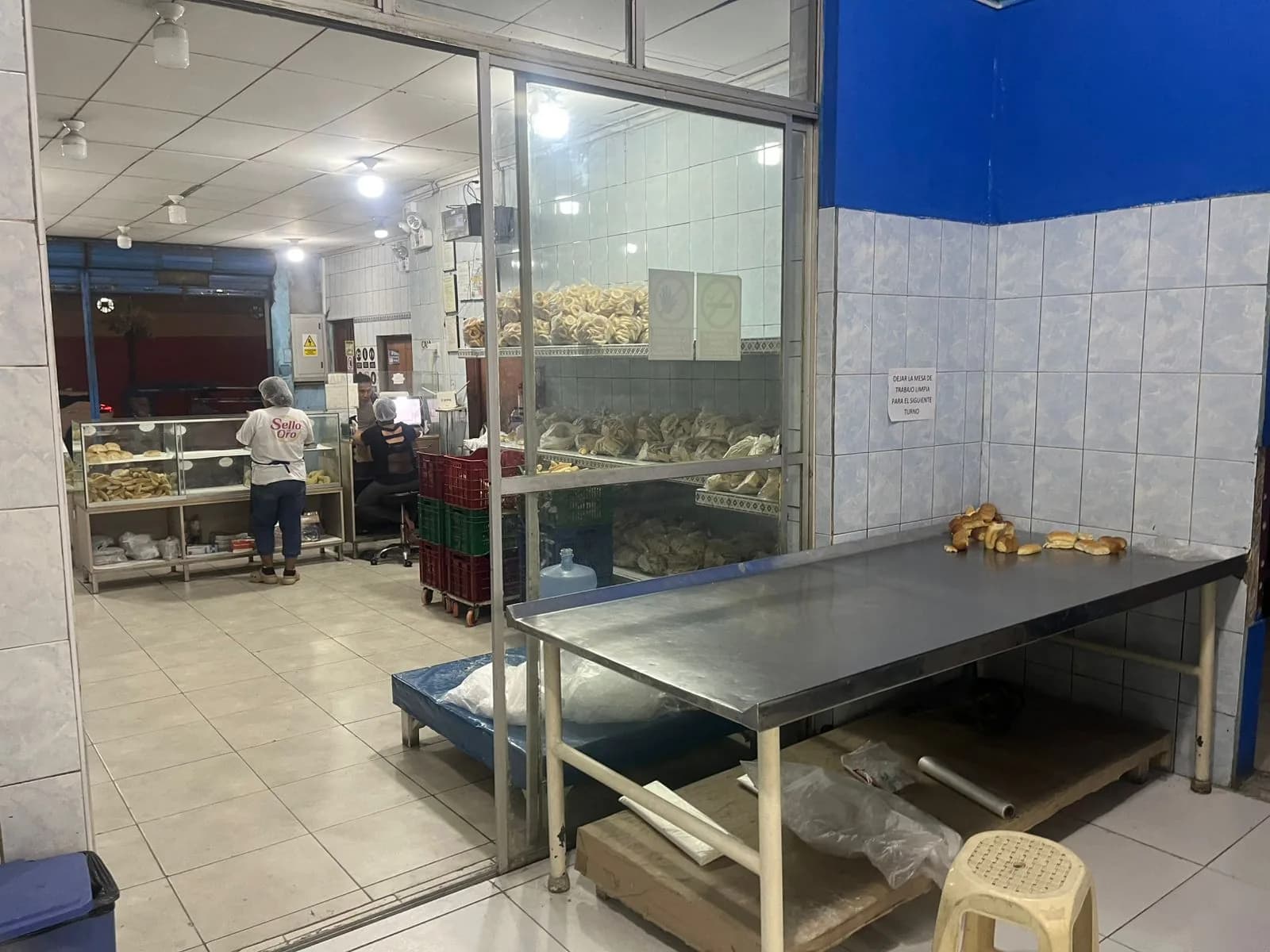 Despacho de un pedido en el mostrador